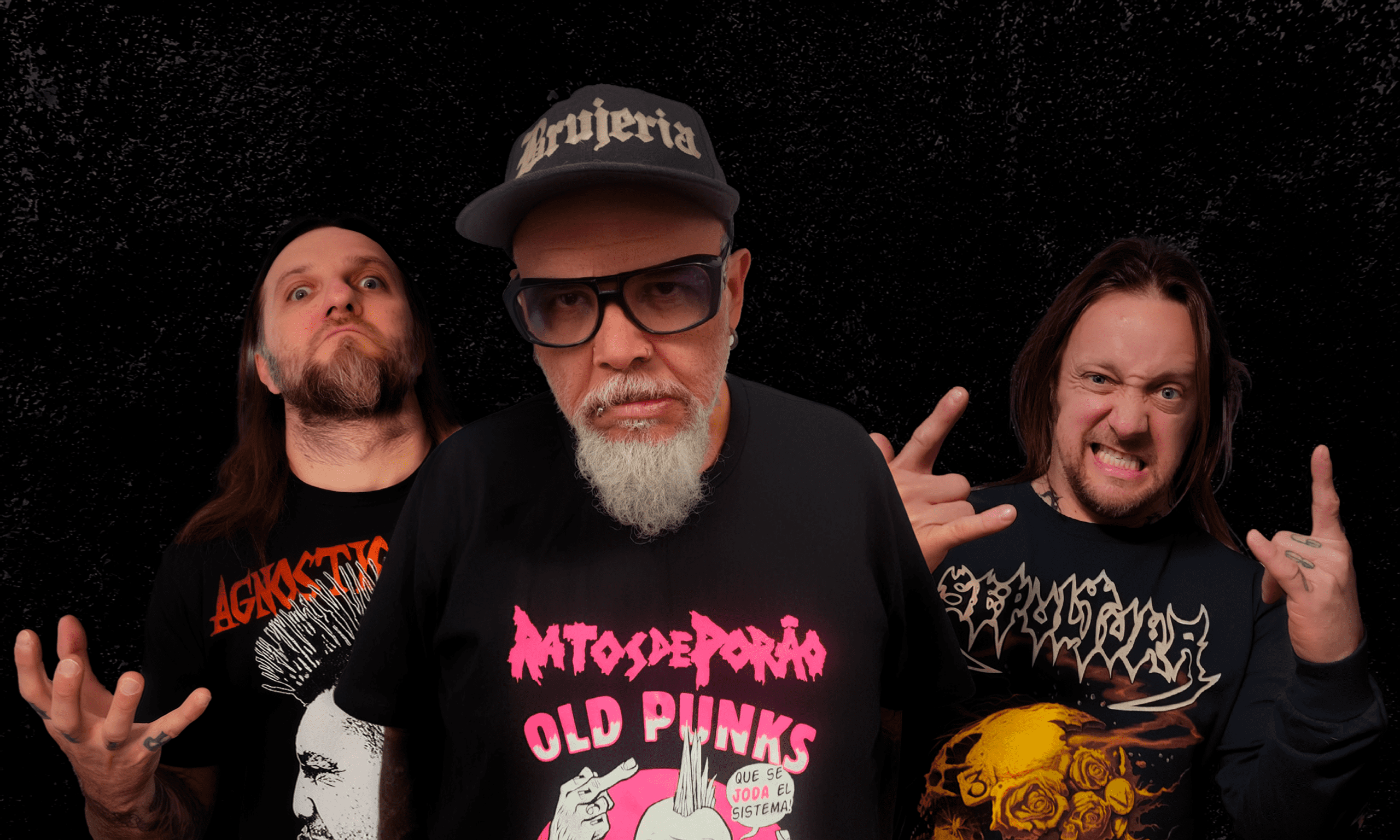 CLAUSTROFOBIA arrasa con su nuevo sencillo «AQUI NÃO» con João Gordo (Ratos de Porão)