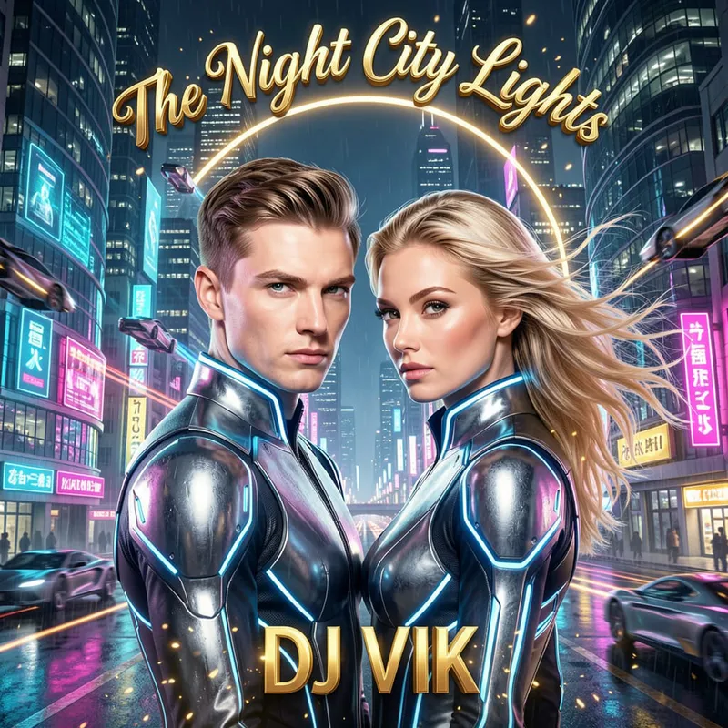 DJ Vik — “The Night City Lights”: romance, neón y energía electrónica bajo el cielo de la ciudad
