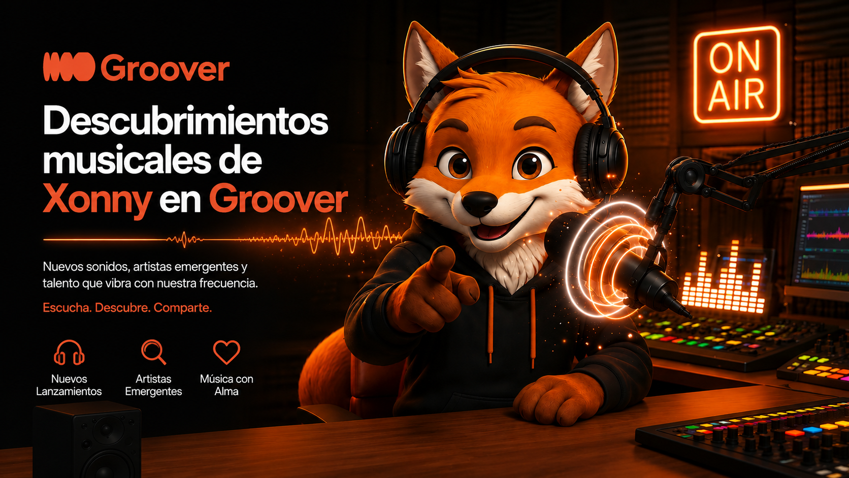 Descubrimientos de Xonny en Groover de Agosto 2026 | Vol 01